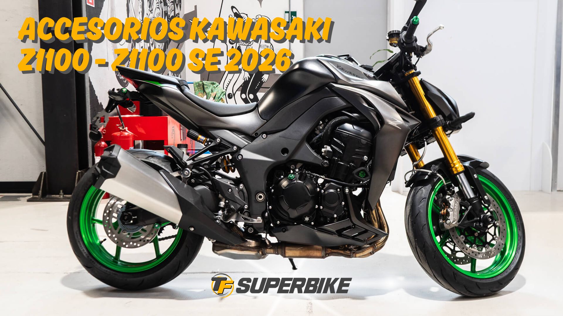 Nuevos accesorios para Kawasaki Z1100 - Z1100 SE 2026