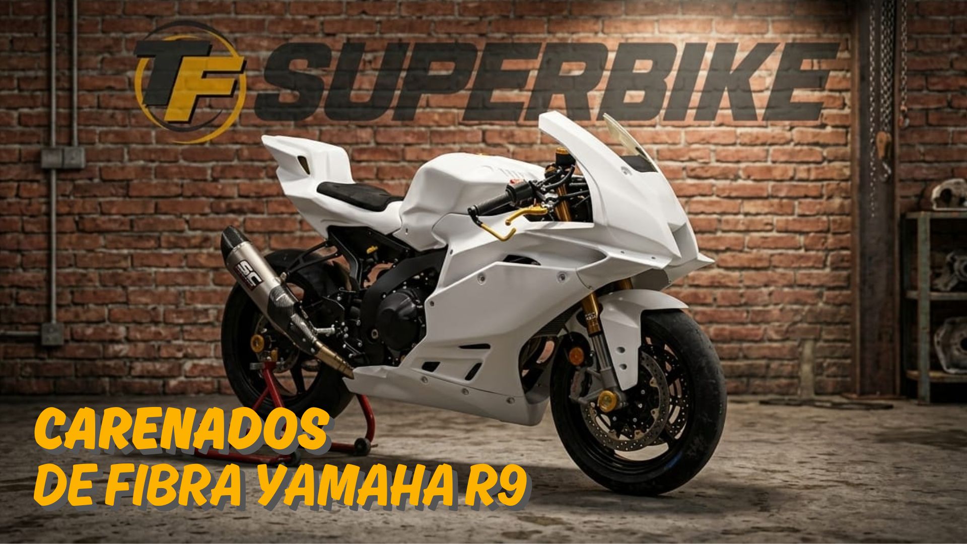 Carenados de fibra para Yamaha R9