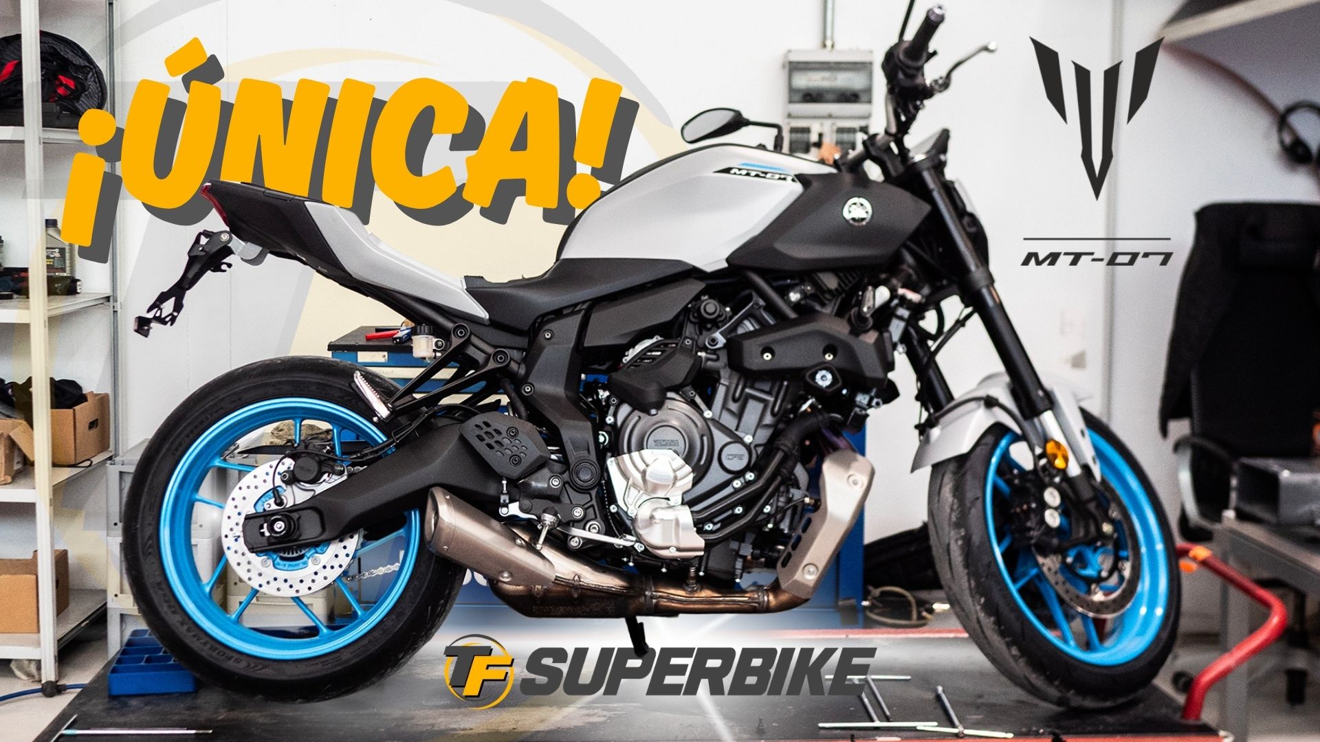 Yamaha MT-07: Convierte tu moto en una obra de arte única con TF SUPERBIKE