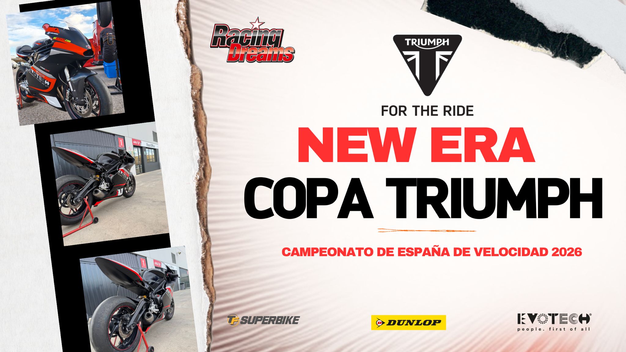 Nace la Copa Triumph: una nueva era en la Copa de España de Velocidad