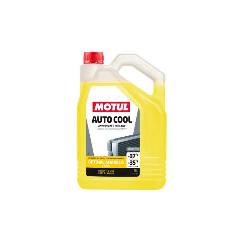 Anticongelante MOTUL AutoCool Optimal amarillo -35C 5 L