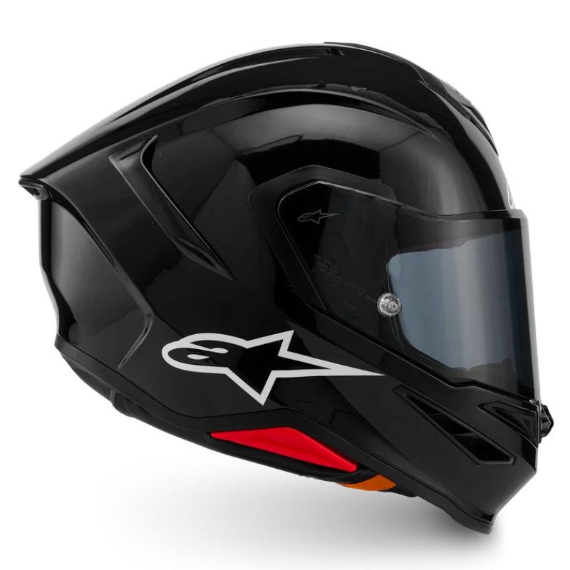 Casco Alpinestars S-R7 Solid negro brillo