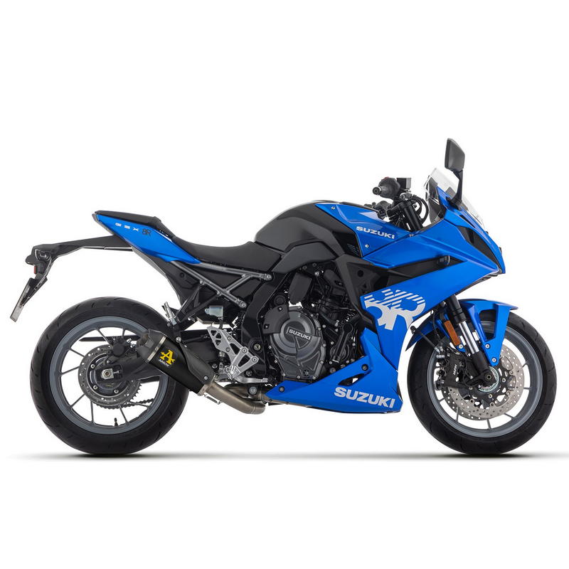 Sistema completo Racing Works Nichrom dark fondo carbono Suzuki GSX-8R / GSX-8S 2025-
