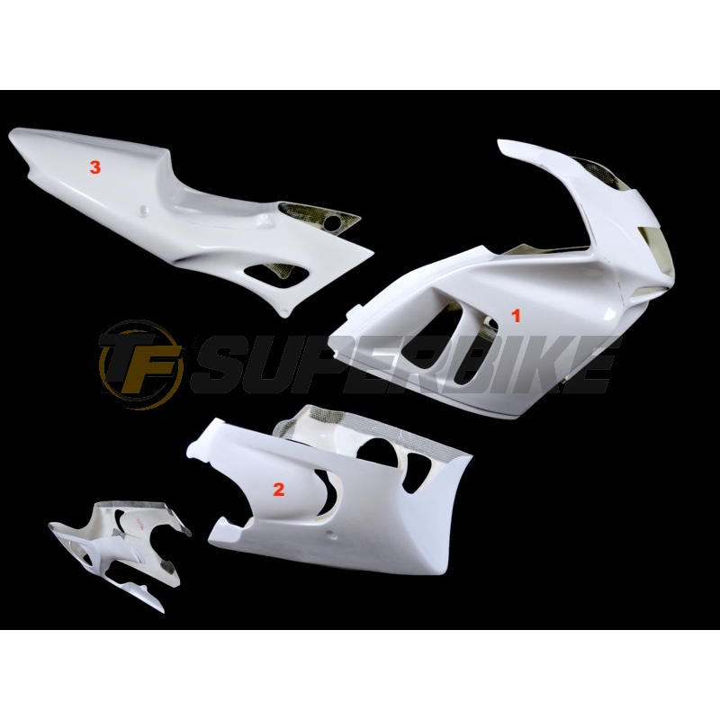 Carenado de fibra Street Honda CBR600F 1997-1998 PC31