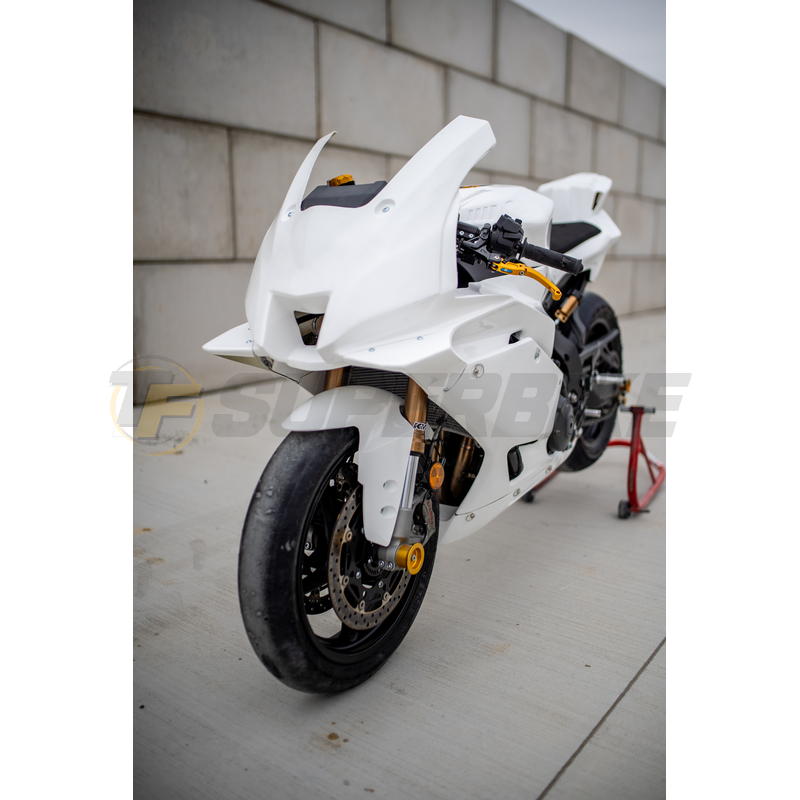 Lateral izquierdo fibra de vidrio Yamaha R9