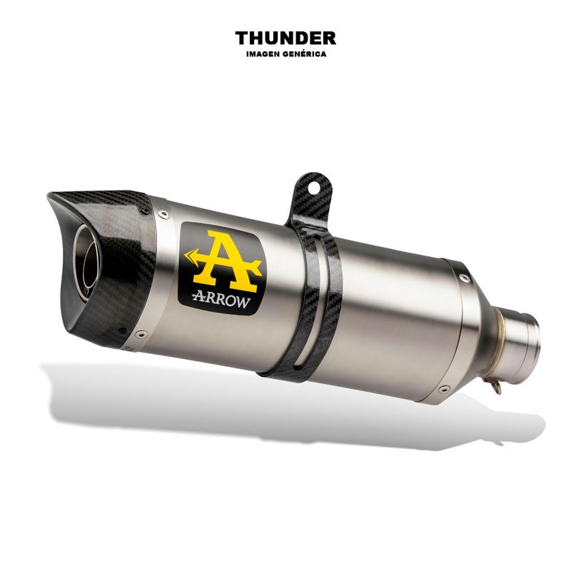 Sistema completo Racing Yamaha MT-07 2025- con escape Thunder titanio