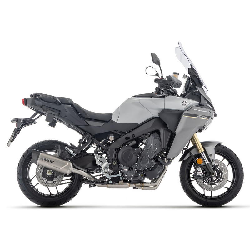 Sistema completo Racing Yamaha Tracer 9 / GT 2025- con escape Indy Race EVO titanio