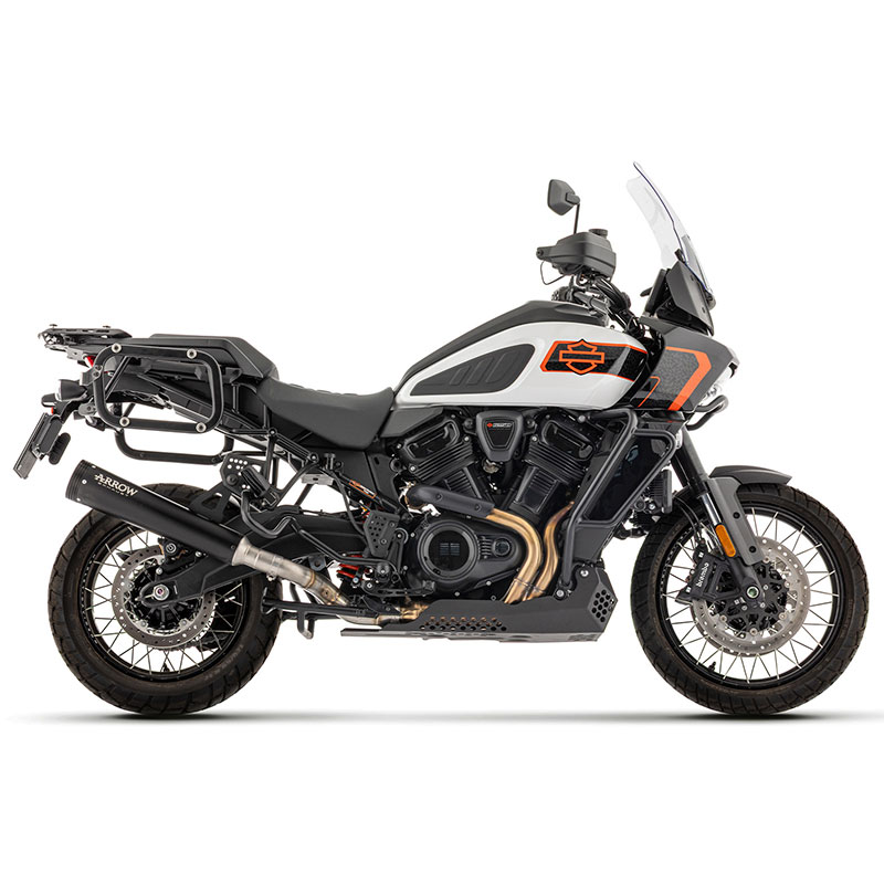 Escape racing Rebel Dark fondo aluminio Harley Davidson RA1250 Pan America 2026