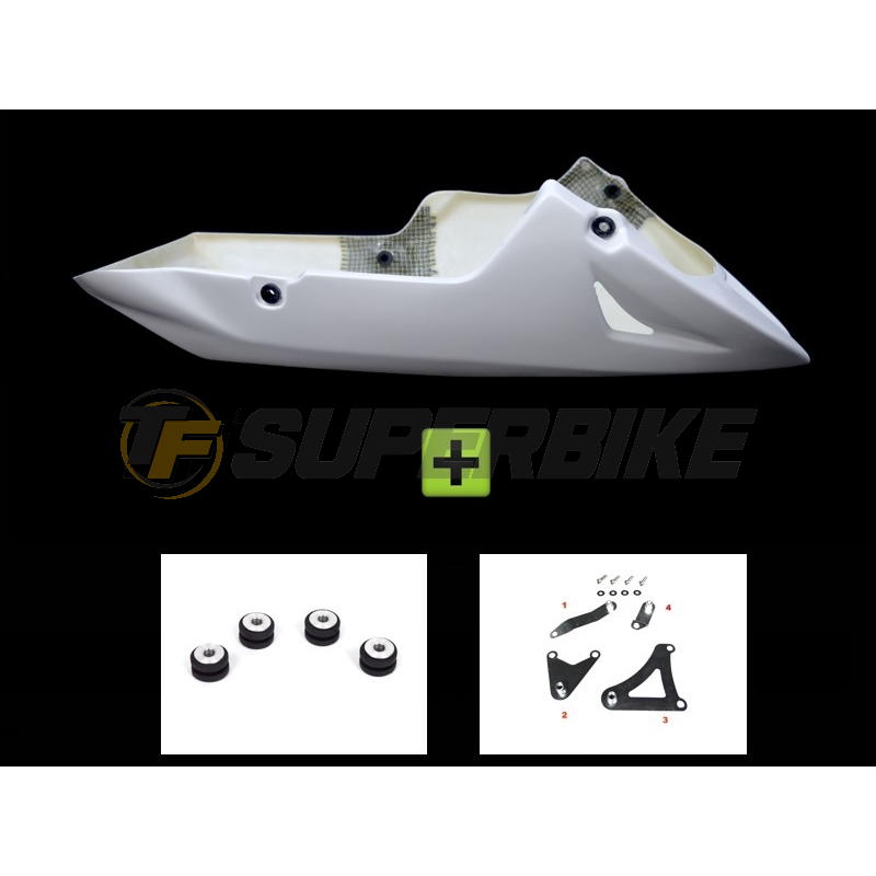 Quilla fibra de vidrio Suzuki SV650N / SV650S / V-Strom 650 con kit de montaje