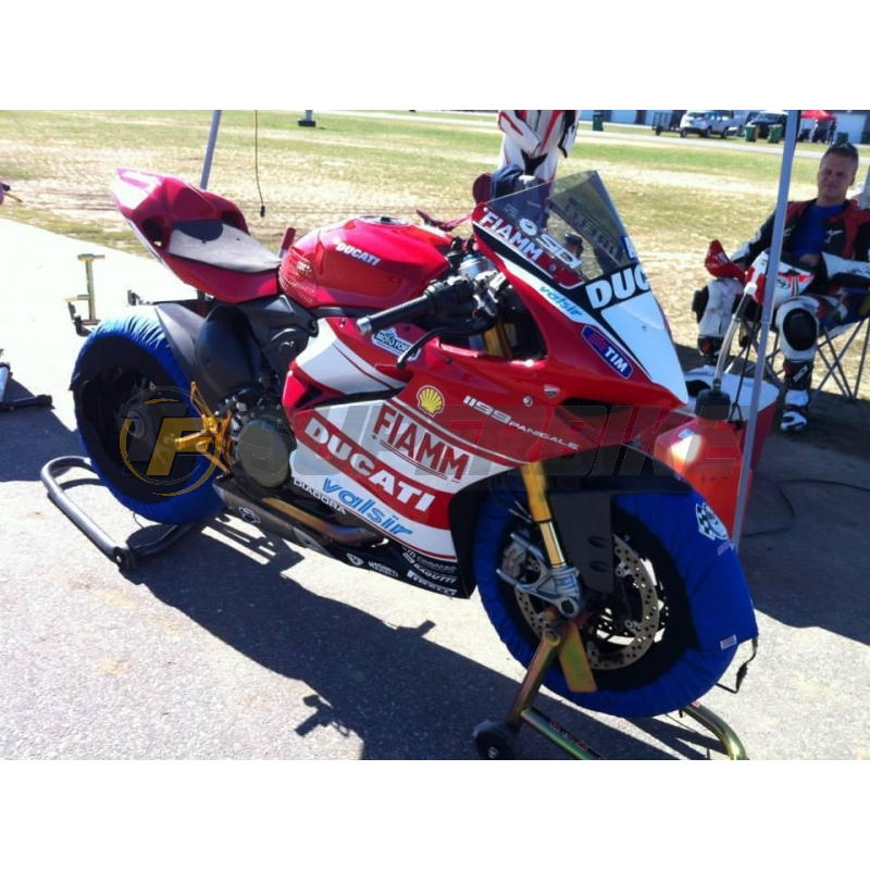 Carenado de fibra Ducati Panigale 899 / 1199 colín racing y escape Termignoni