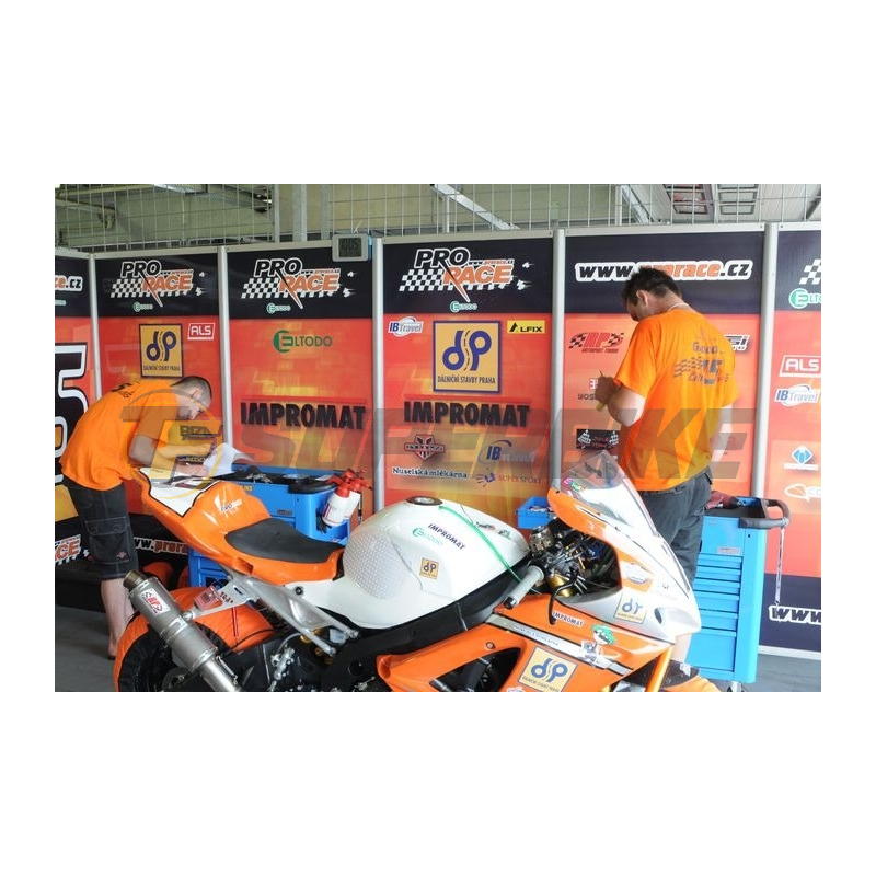 Carenado de fibra Suzuki GSX-R 1000 2007-2008 colín racing