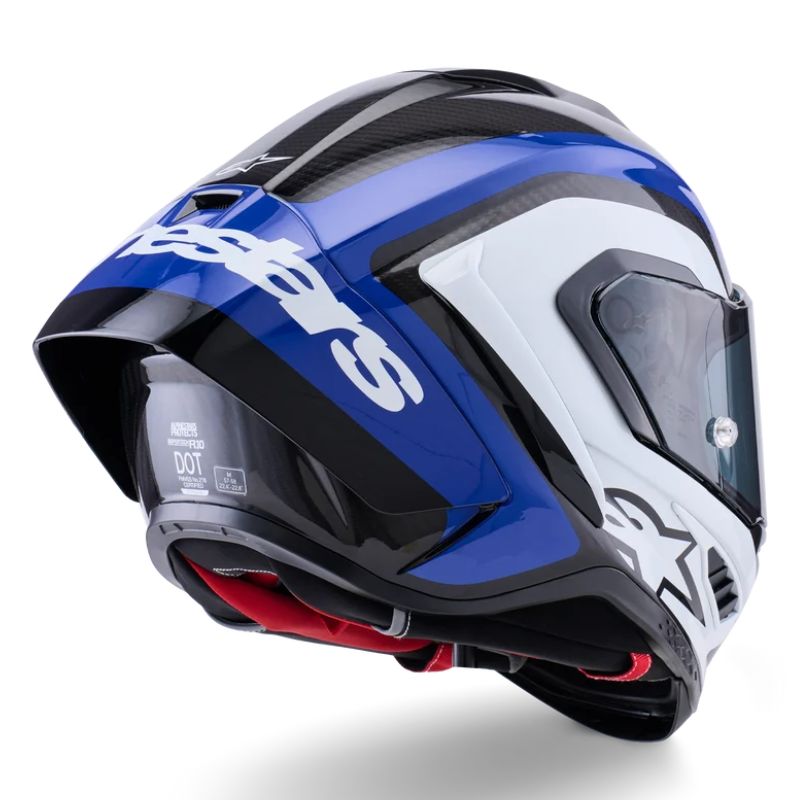 Casco Alpinestars Supertech R10 Arius negro-blanco-azul