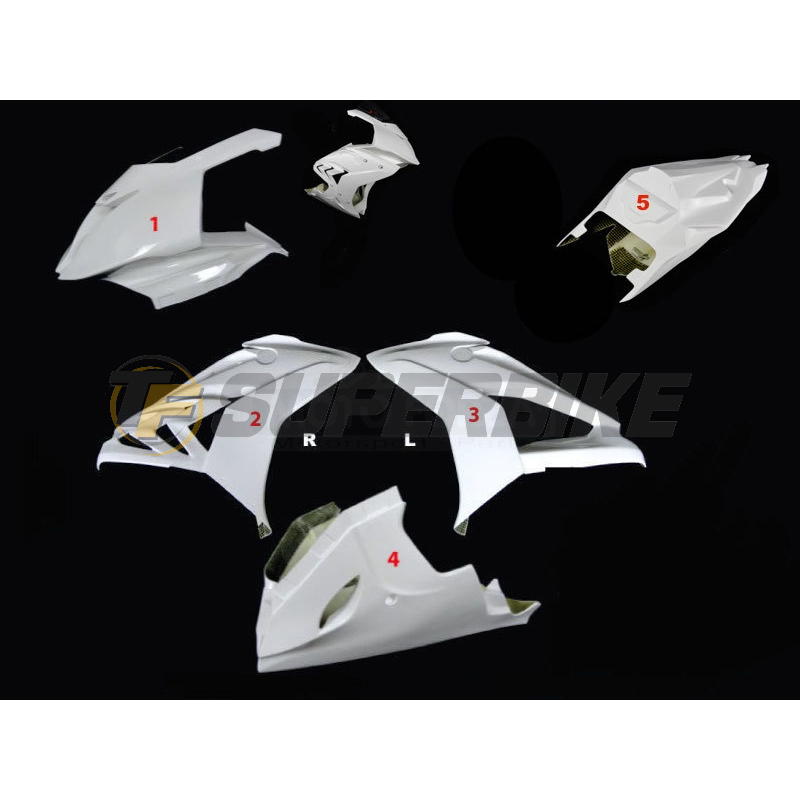 Carenado de fibra BMW S1000RR 2015-2018 colín asiento original