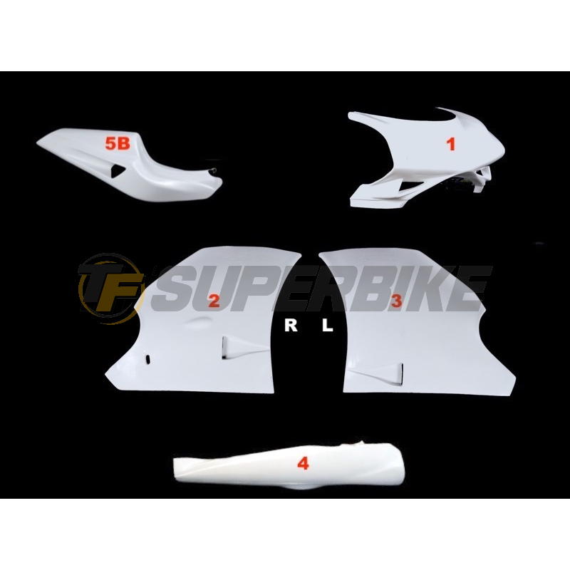 Carenado de fibra v2 Ducati 996 / 998 2001-2004