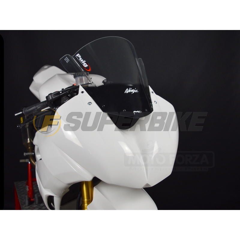 Carenado de fibra Kawasaki ZX-6R 2009-2017 colín asiento original