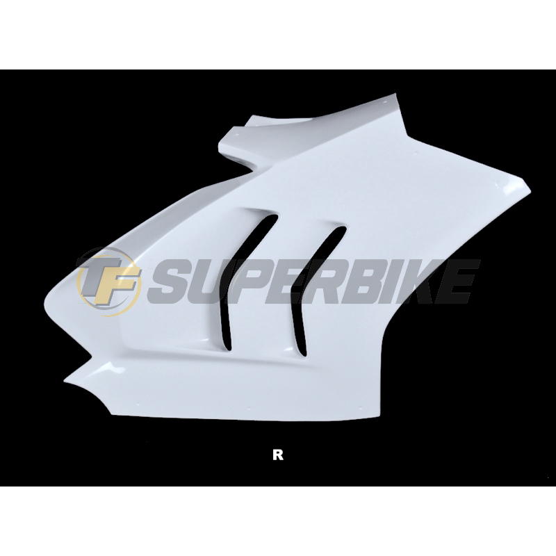 Carenado de fibra Ducati Panigale V4 / V4S / V4R 2018-2022 escape racing y frontal sin soporte alas