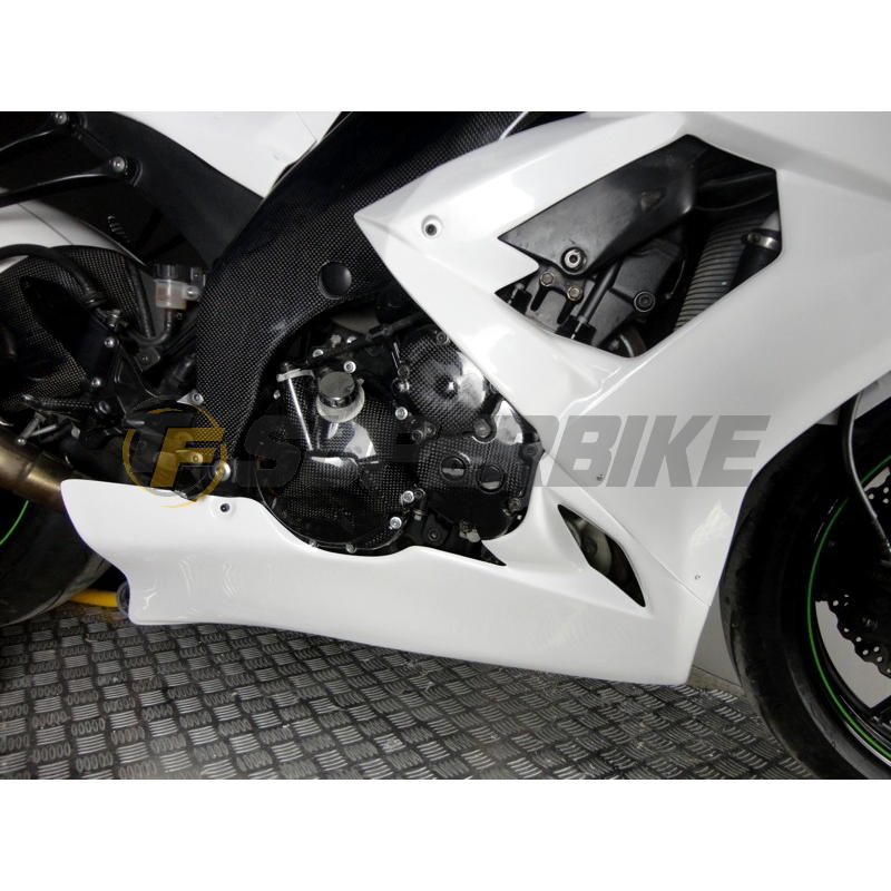 Carenado de fibra Kawasaki ZX-10R 2008-2010 colín racing