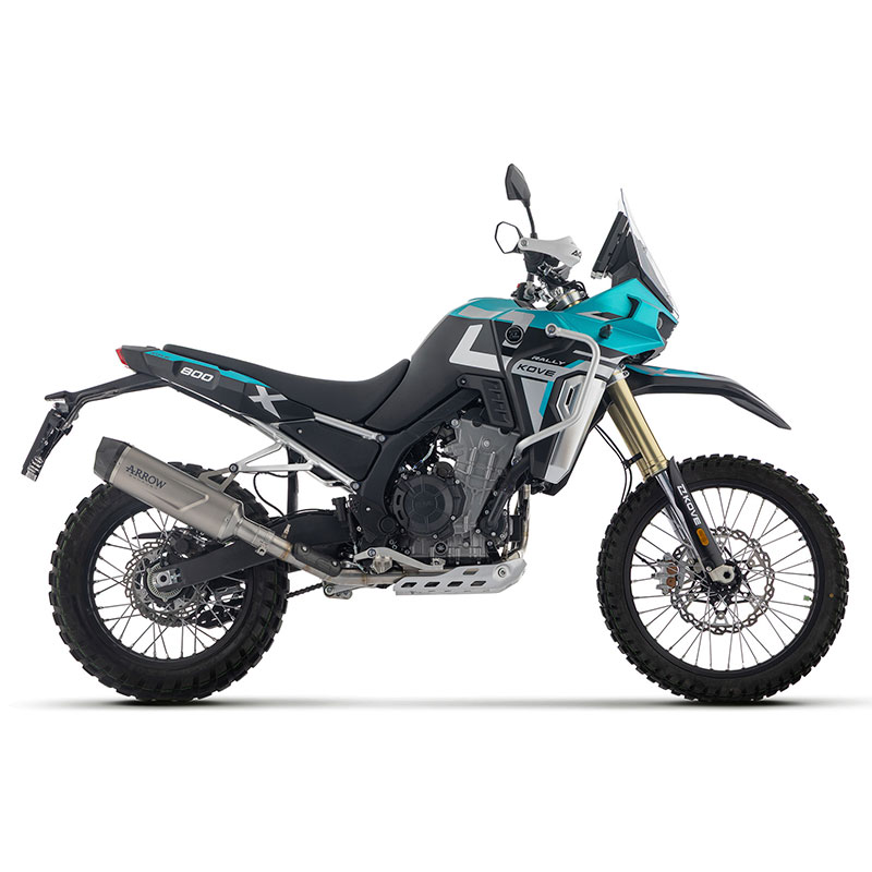 Escape Indy Race Evo titanio Kove 800X PRO / 800 Rally 2025