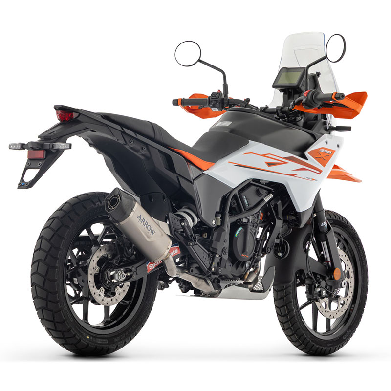 Escape Indy Race Evo titanio KTM 390 ADV R / X - 390 Enduro