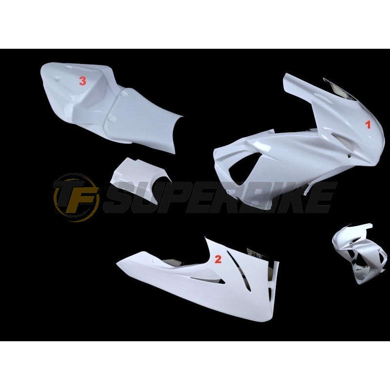 Carenado de fibra Suzuki GSX-R 600 / GSX-R 750 2011-2017 colín racing