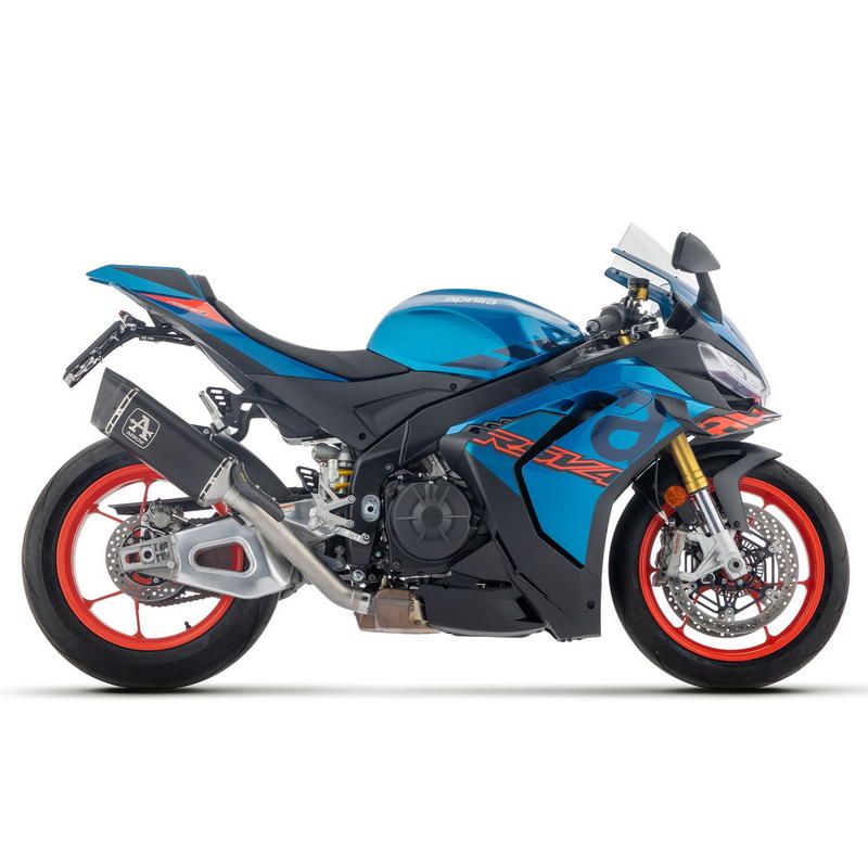 Escape Pista titanio Dark con colector acero Aprilia RSV4 2025-