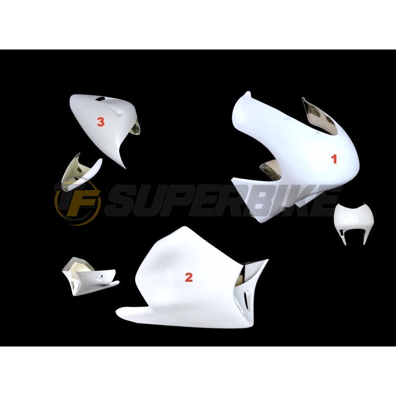 Carenado de fibra Aprilia RS 125 R GP 1994-1998 Sakata