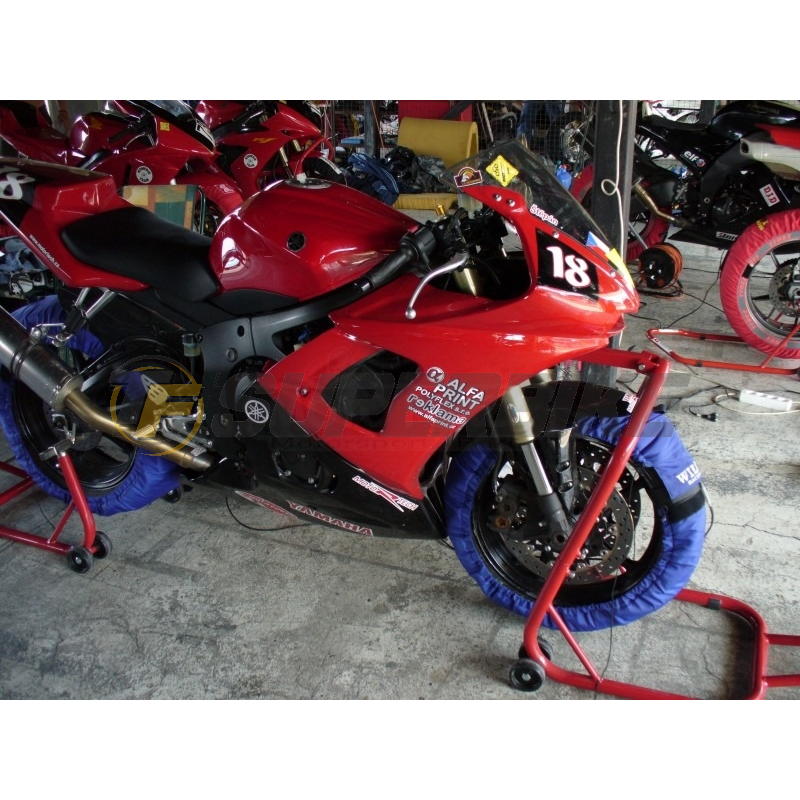 Carenado de fibra Yamaha R6 2003-2005 colín asiento original