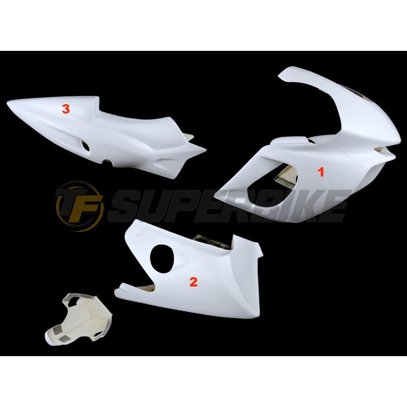 Carenado de fibra Yamaha YZF 600 R Thundercat 1996-2003 colín asiento original