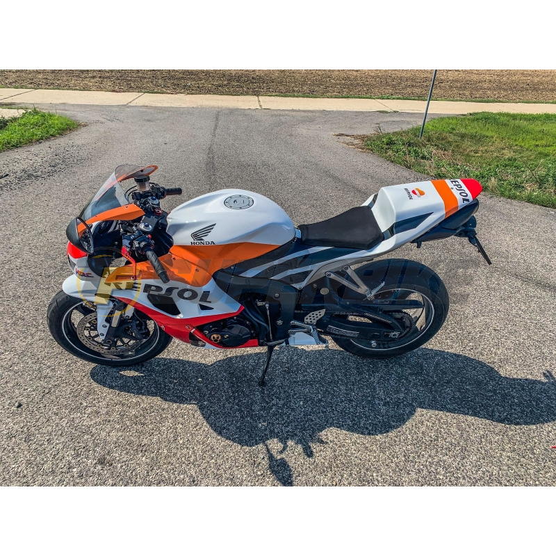 Carenado de fibra Honda CBR600RR 2007-2008 colín racing