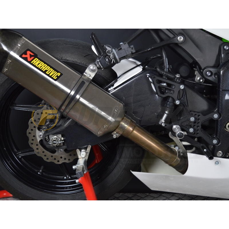 Carenado de fibra Kawasaki ZX-6R 2009-2017 v2 colín racing