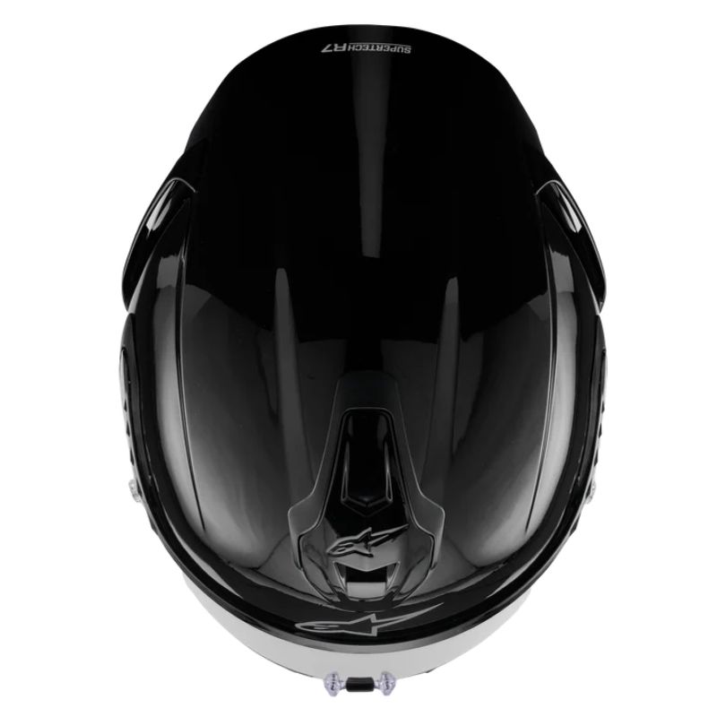 Casco Alpinestars S-R7 Solid negro brillo