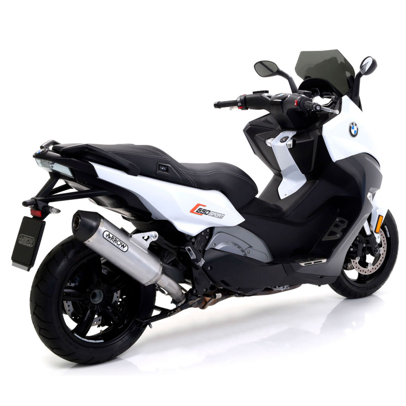 Escape Race-Tech aluminio fondo carbono BMW C 650 Sport 2016-2020