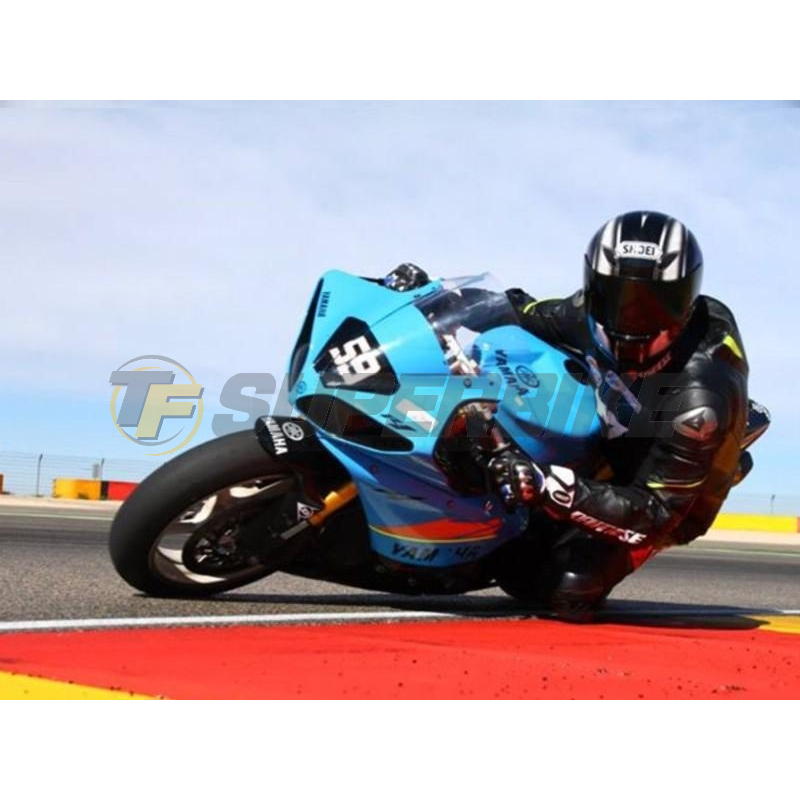Carenado de fibra Yamaha R1 2009-2014 colín racing