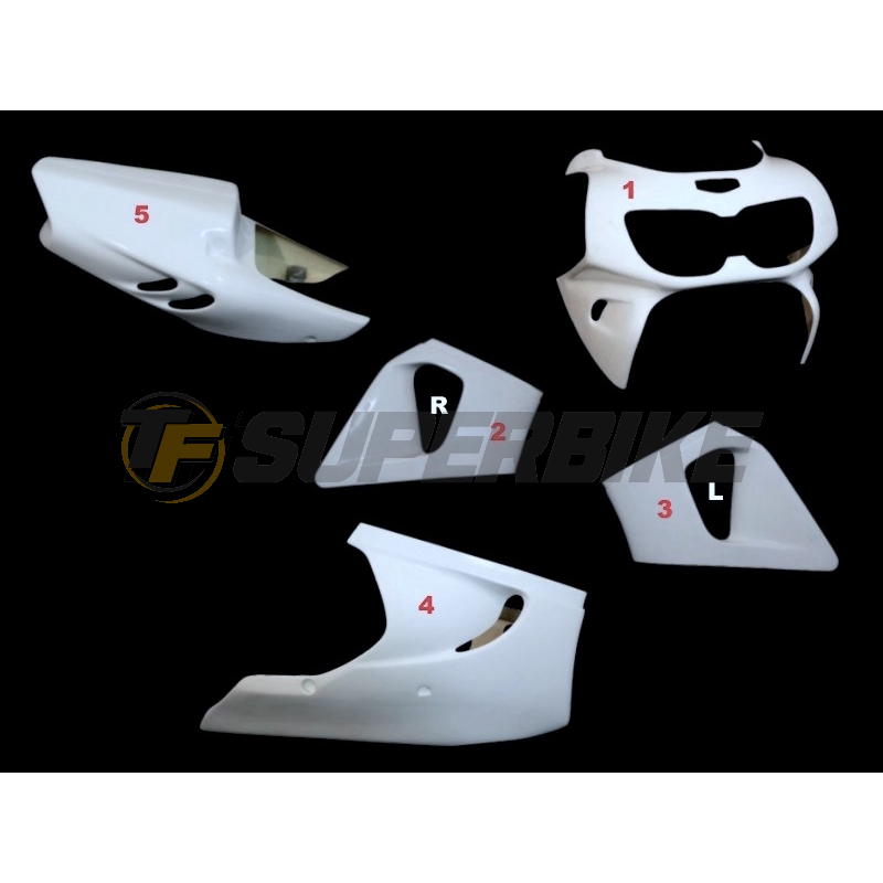 Carenado de fibra Street Honda CBR900RR 1996-1997