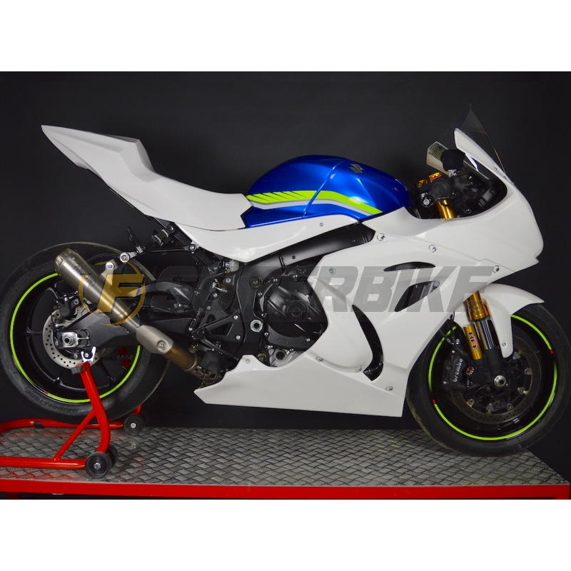 Carenado de fibra Suzuki GSX-R 1000 2017-2023 6 piezas quilla standard