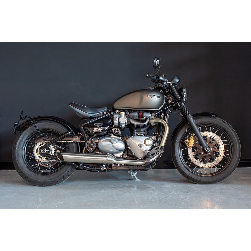 Porta matrícula Triumph Bonneville 1200 Bobber / Black