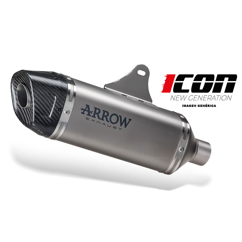 Escape Icon titanio Fantic XEF 125 2025