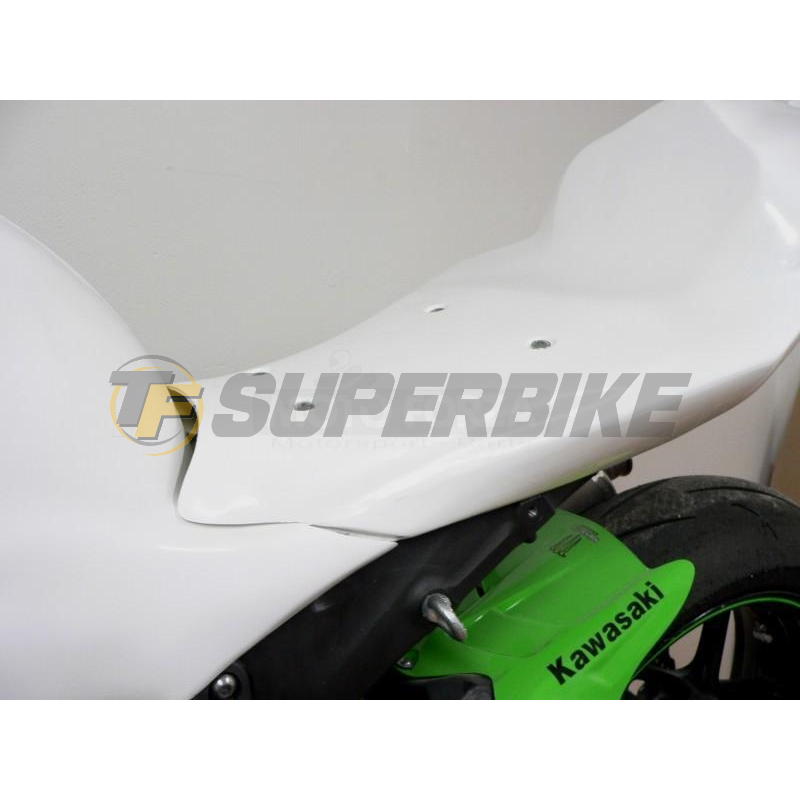 Carenado de fibra Kawasaki ZX-6R 2009-2017 3 piezas colín racing