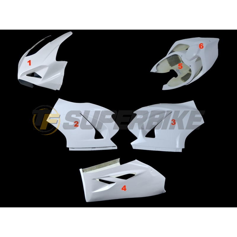 Carenado de fibra Ducati Panigale V2 2020-2024 escape racing
