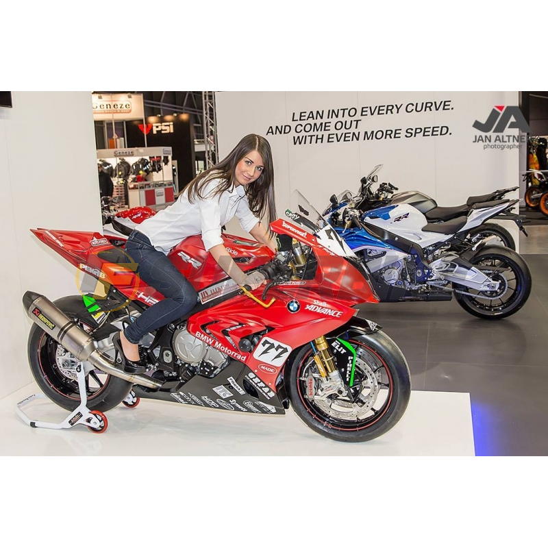 Carenado de fibra BMW S1000RR 2015-2018 colín racing SBK