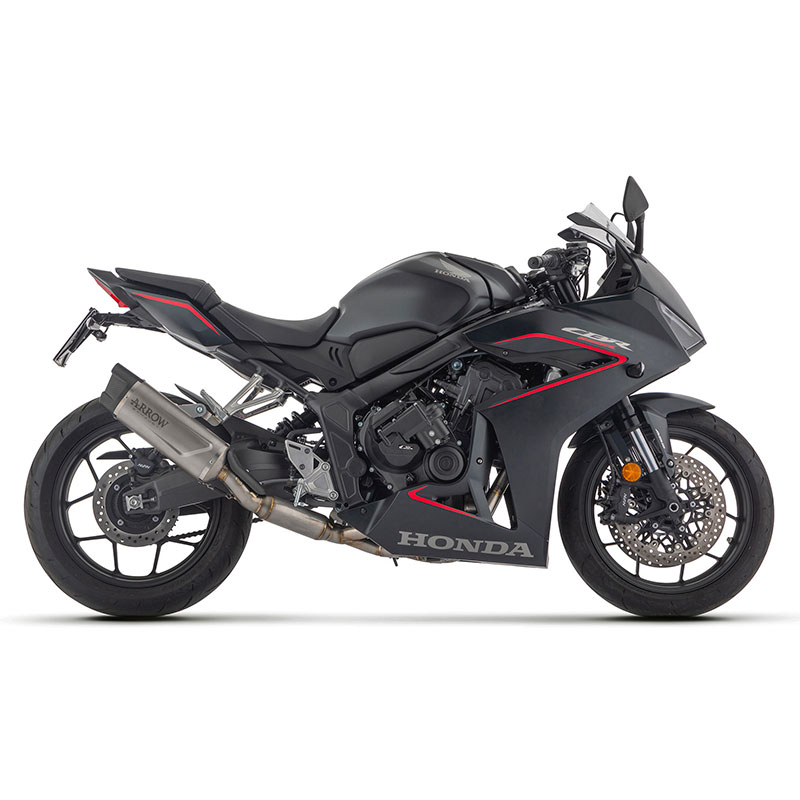 Escape Indy Race Evo titanio Honda CB 650R / CBR 650R 2024-2026