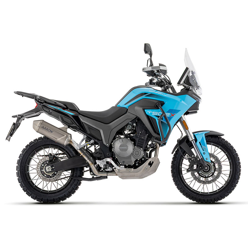 Escape Indy Race Evo titanio Morbidelli T502X 2026