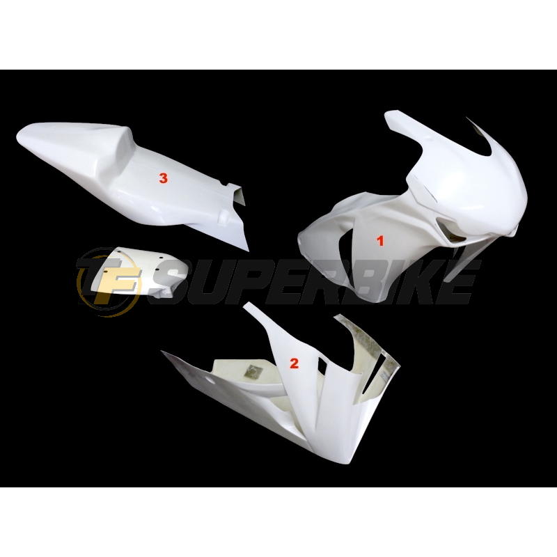 Carenado de fibra Honda CBR1000RR 2008-2011 V3 colín racing
