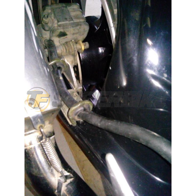 Guardabarros trasero fibra vidrio Kawasaki Z750 2003-2014