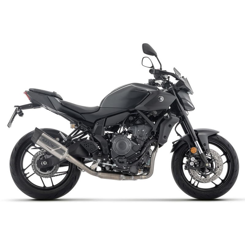 Sistema completo Racing Yamaha MT-07 2025- con escape Indy Race EVO titanio