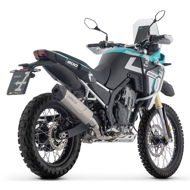 Escape Indy Race Evo titanio Kove 800X PRO / 800 Rally 2025