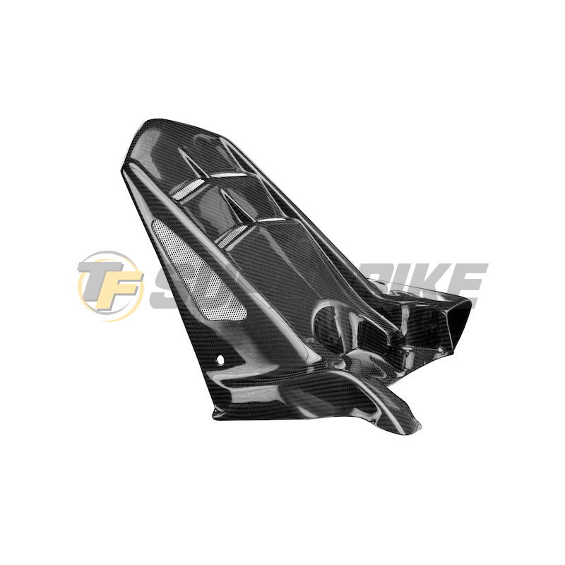 Guardabarros trasero fibra carbono Kawasaki Z800 versión extended