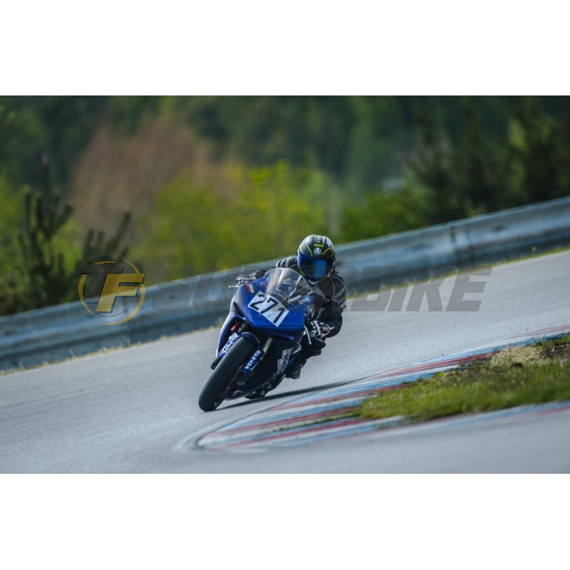 Carenado de fibra Yamaha R1 2004-2006 colín racing