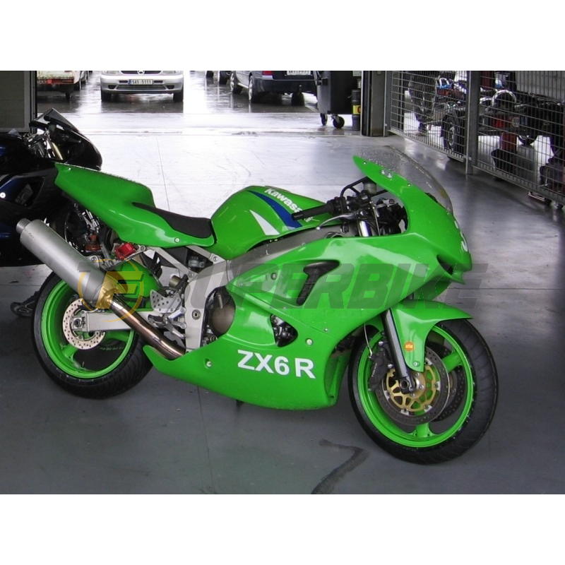 Carenado de fibra Kawasaki ZX-6R Ninja 1998-1999