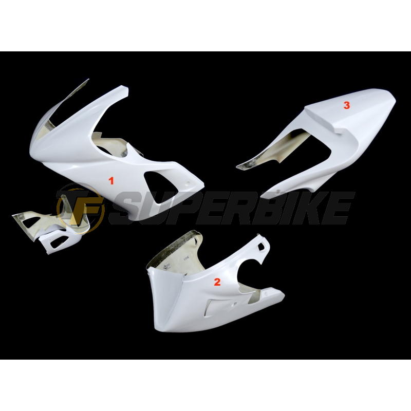 Carenado de fibra Yamaha R1 2000-2001 colín asiento original